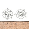 Tibetan Style Alloy Chandelier Components Links TIBEP-R304-020AS-LF-4
