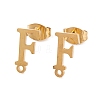 Ion Plating(IP) 304 Stainless Steel Stud Earrings FIND-Q103-01F-G-1