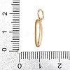 Brass Pendants X-KK-B145-03G-3