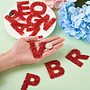Alphabet Rhinestone Patches FW-TAC0001-01A-8