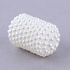 Acrylic Imitation Pearl Beads X-MACR-S810-01-2