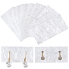 10Pcs Water Ripple Acrylic Earring Display Card EDIS-WH0015-07A-1