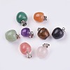 Natural & Synthetic Mixed Stone Charms G-I201-H-1