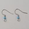 304 Stainless Steel Earring Hooks LS-STAS-WH0027-64P-08-1