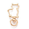 Alloy Swivel Snap Hook Clasps PALLOY-T090-82KCG-1
