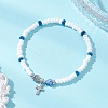 304 Stainless Steel Tiny Charm Bracelets BJEW-MZ00325-6