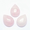 Natural Rose Quartz Cabochons G-E491-B-21-1