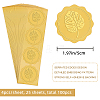 Self Adhesive Gold Foil Embossed Stickers DIY-WH0211-143-2
