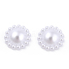 ABS Plastic Imitation Pearl Cabochons SACR-R861-12mm-Z9-4