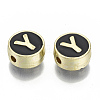 Alloy Enamel Beads LS-X-ENAM-S122-028Y-NR-2