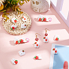40Pcs 4 Style Opaque Resin Cabochons RESI-NB0001-77-2
