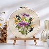 DIY Flower Embroidery Kits PW-WG3D908-01-1