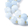 Natural Quartz Dyed Beads Strands G-U023-A02-08-4
