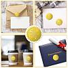 34 Sheets Self Adhesive Gold Foil Embossed Stickers DIY-WH0509-072-4