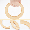 Round Wooden Bag Handles DIY-WH0185-41-2