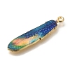 Alloy Enamel Pendants X-FIND-G078-34G-06-2