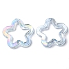 Transparent Acrylic Pendants MACR-Q160-04B-1