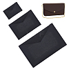 WADORN 3Pcs 3 Style Wool Felt Envelope Purse Insert Organizer FIND-WR0006-70A-1