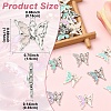 16Pcs 8 Styles Alloy Enamel Pendants FIND-YW0011-64-3
