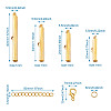 Iron Slide On End Clasp Tubes FIND-PJ0001-01-9