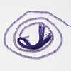Natural Amethyst Bead Strands G-G936-2mm-26-2