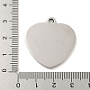 Non-Tarnish Teachers' Day 201 Stainless Steel Pendants STAS-L079-23P-04-3