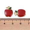 Teachers' Day Alloy Enamel Pendants ENAM-R149-02G-3