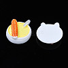 Opaque Epoxy Resin Cabochons LS-CRES-S358-40-3