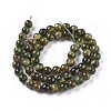 Natural Tiger Eye Beads Strands G-K301-6mm-05-2