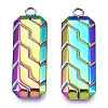 Ion Plating(IP) 304 Stainless Steel Pendants STAS-T063-213M-2