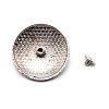 1-Hole Alloy & Turquoise Decorative Rivets PALLOY-WH0092-09D-P-2