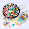 Hexagonal Silicone Focal Beads LS-SI-JX0020A-06-3