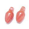 Watermelon Stone Glass Pendants G-F637-18E-2