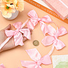 2Pcs Cloth Bowknot Hanging Banner for Christmas Tree Decoration AJEW-SP0002-82D-4