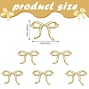 5Pcs Brass Enamel Connector Charms KK-SZ0002-70B-2