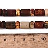 Natural Polychrome Jasper Picasso Jasper Beads Strands G-Q616-09K-5