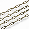 Brass Paperclip Chains X-CHC-S008-001D-AB-1