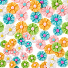 90Pcs 15 Style Resin Cabochons RESI-KS0001-11-4