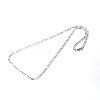 Tarnish Resistant 304 Stainless Steel Figaro Chains Necklaces NJEW-O051-01-2