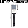 1Pc Silicone Brushes with Wooden Handle AJEW-GF0012-92A-2