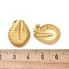304 Stainless Steel Stud Earrings EJEW-U047-25G-5