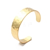 Rack Plating Brass Cuff Bangles BJEW-A137-08G-3