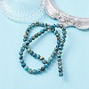 Synthetic Malachite Beads Strands G-YW0001-55B-2
