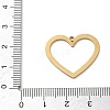 201 Stainless Steel Pendants SA-CBA9671-02G-3
