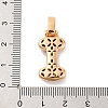 Brass Micro Pave Cubic Zirconia Pendants KK-C076-29I-G02-3