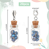 20Pcs Large Hole Alloy Glass Bottles European Dangle Charms FIND-PH0020-42-2