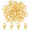 30Pcs 3 Styles Zinc Alloy Lobster Claw Clasps FIND-YW0017-94-1