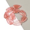 Cherry Quartz Glass Beads Strands G-P548-B22-01-2