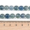 Natural Blue Fluorite Beads Strands GG-CBAF158-8mm-4