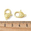 Brass Lobster Claw Clasps KK-F893-11G-3